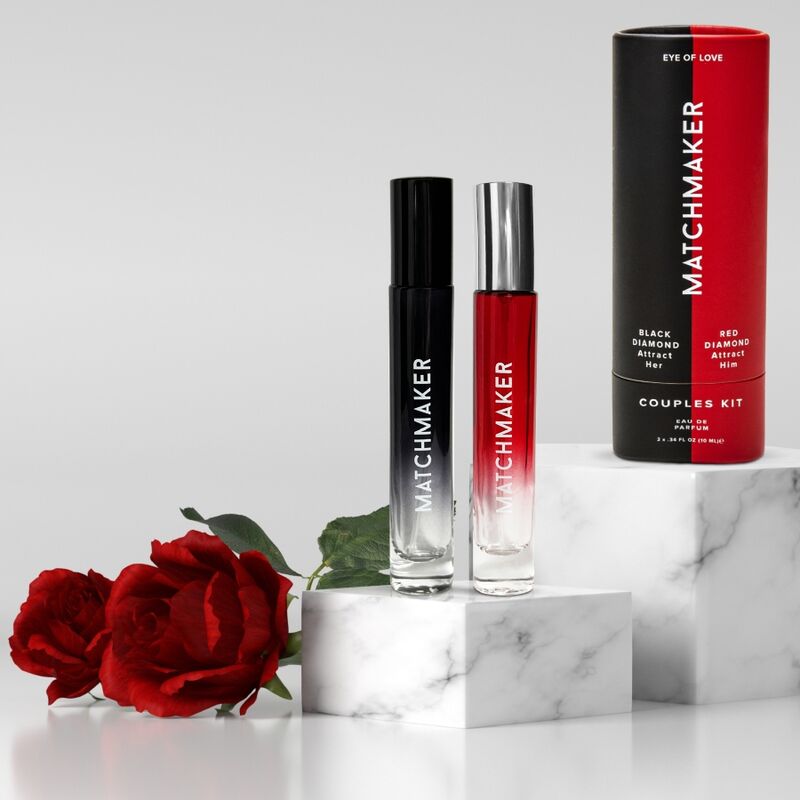 EYE OF LOVE - MATCHMAKER PHEROMONE 2PC SET COUPLES KIT ATTRACT HER & HIM 20 ML - NOCTURNA DESIRES