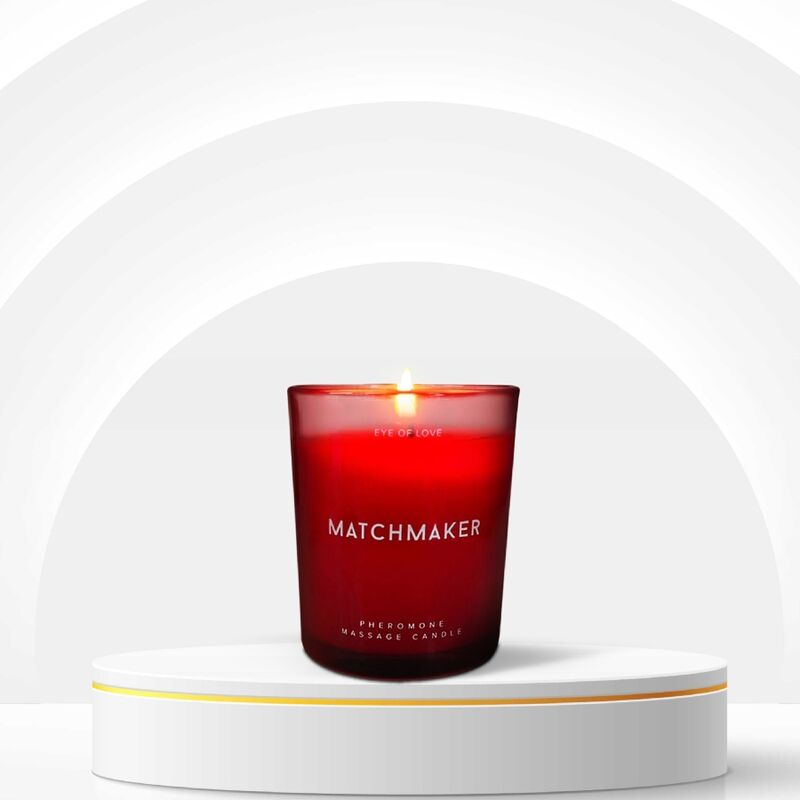 EYE OF LOVE - MATCHMAKER RED DIAMOND MASSAGE CANDLE ATTRACT HIM 150 ML - NOCTURNA DESIRES