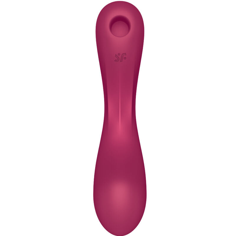SATISFYER - CURVE TRINITY 1 AIR PULSE VIBRATION RED - NOCTURNA DESIRES