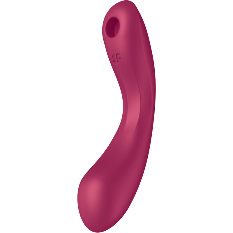 SATISFYER - CURVE TRINITY 1 AIR PULSE VIBRATION RED - NOCTURNA DESIRES