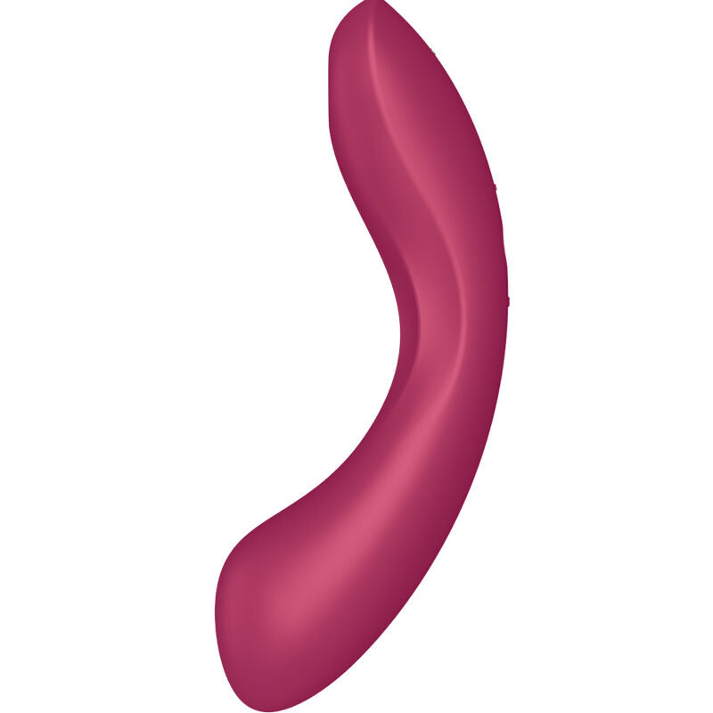 SATISFYER - CURVE TRINITY 1 AIR PULSE VIBRATION RED - NOCTURNA DESIRES