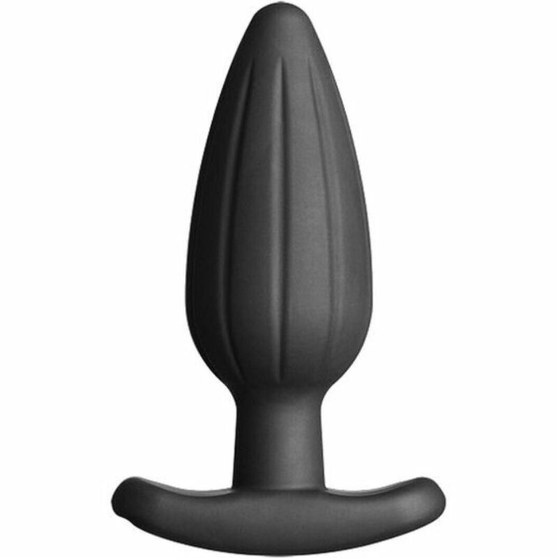 ELECTRASTIM - SILICONE BLACK ROCKER BUTT PLUG LARGE - NOCTURNA DESIRES