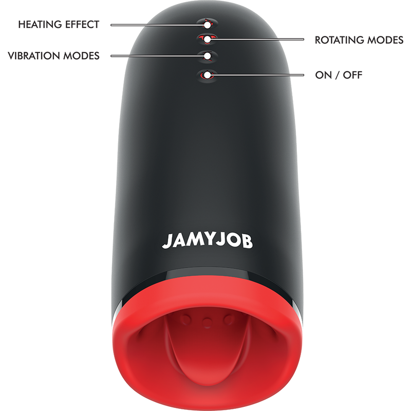 JAMYJOB - SPIN-X HEATING AND ROTATION MASTURBATOR - NOCTURNA DESIRES