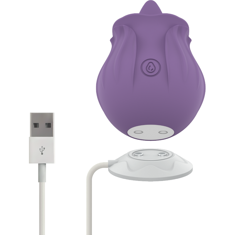INTENSE - VIOLET CL TORIS STIMULATOR 10 VIBRATIONS LILAC - NOCTURNA DESIRES
