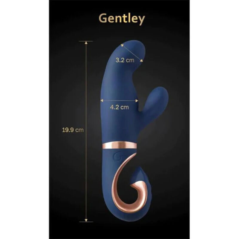 G-VIBE - GENTLEY G-SPOT VIBE CARIBBEAN BLUE - NOCTURNA DESIRES