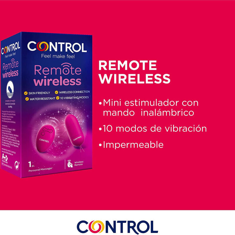 CONTROL - PERSONAL MASSAGER WIRELESS REMOTE CONTROL - NOCTURNA DESIRES