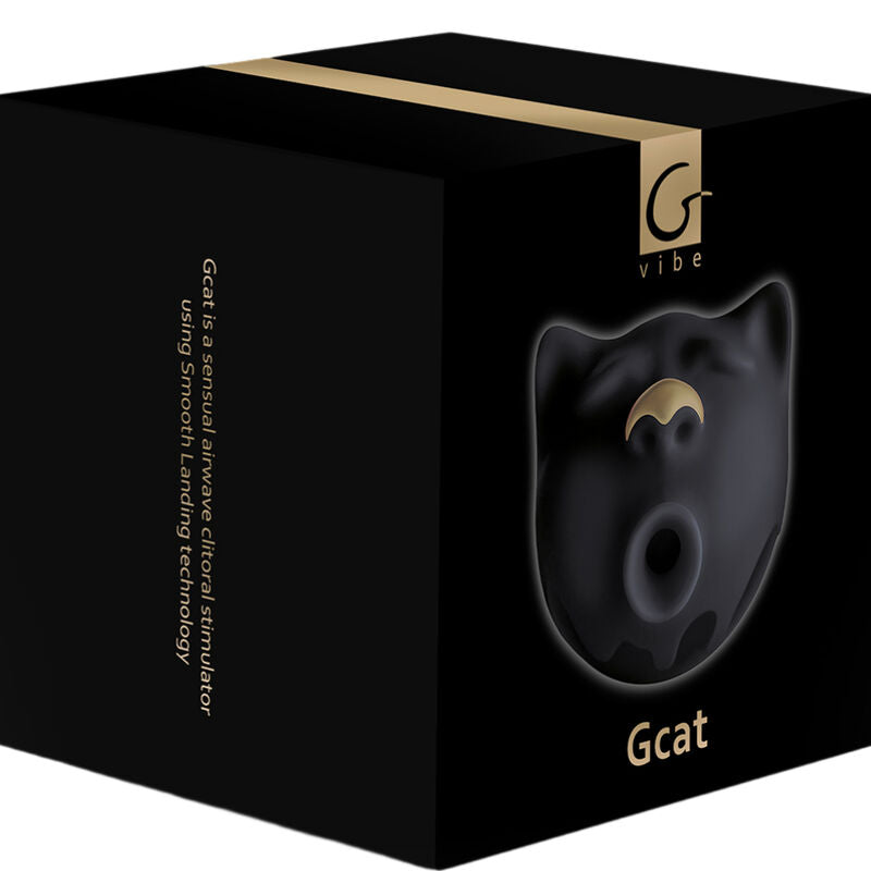 G-VIBE - GCAT MYSTIC CLITORAL SUCKER BLACK - NOCTURNA DESIRES