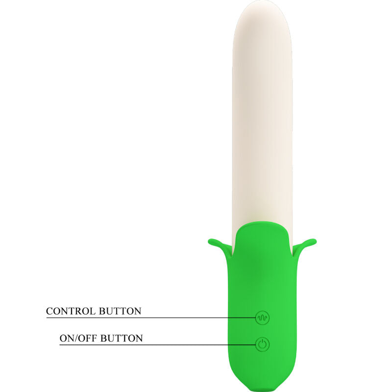 PRETTY LOVE - BANANA KNIGHT SUPER POWER 7 SILICONE VIBRATIONS - NOCTURNA DESIRES