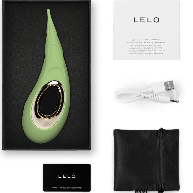 LELO - DOT CRUISE CLITORIS STIMULATOR PISTACHIO GREEN - NOCTURNA DESIRES
