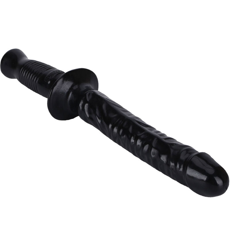 GET REAL - THE MANHANDLER 38 CM BLACK - NOCTURNA DESIRES