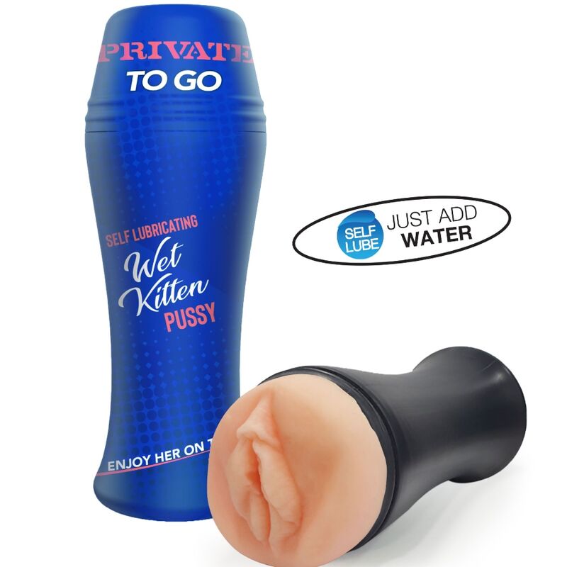 PRIVATE - MASTURBATOR WET KITTEN SELF LUBE TO GO - NOCTURNA DESIRES
