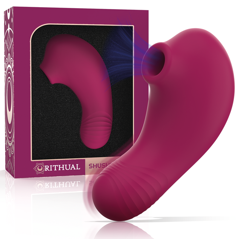 RITHUAL - SHUSHU PRO POCKET CLITORIS STIMULATOR 2 POWERFUL ORCHID MOTORS - NOCTURNA DESIRES