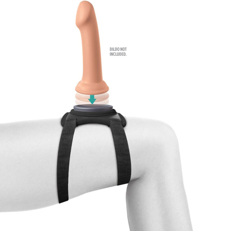 PIPEDREAMS - BODY DOCK LAP STRAP HARNESS - NOCTURNA DESIRES