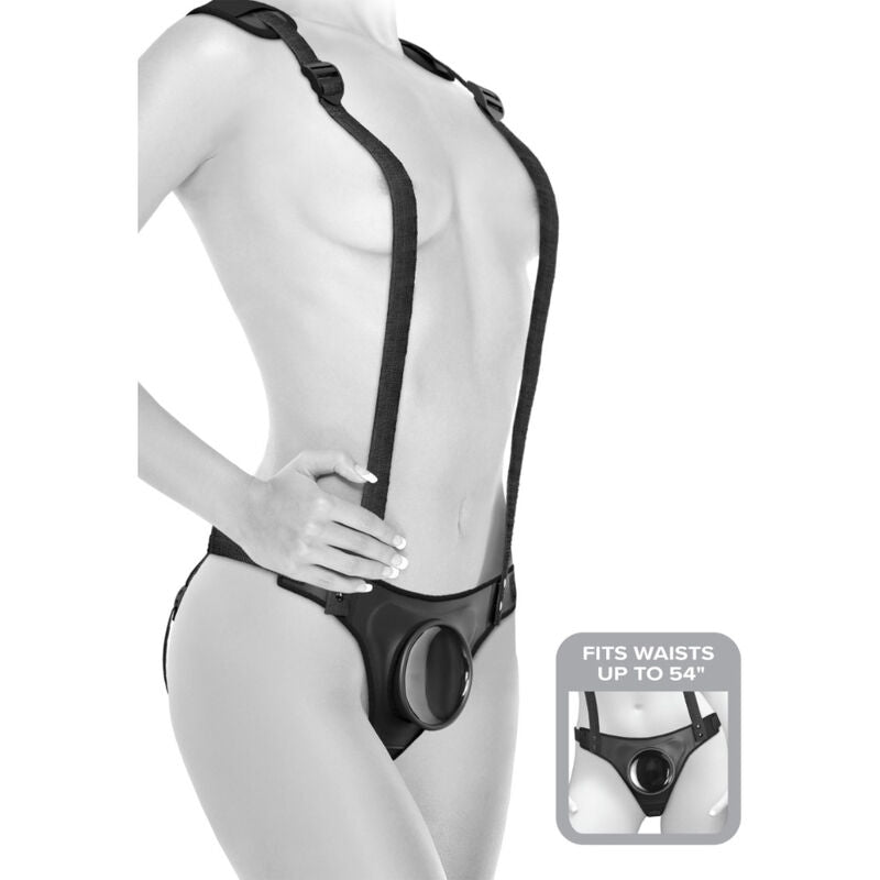 PIPEDREAMS - BODY DOCK STRAP-ON SUSPENDERS - NOCTURNA DESIRES