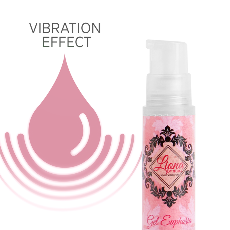 LIONA BY MOMA - LIQUID VIBRATOR EUPHORIA GEL 6 ML - NOCTURNA DESIRES