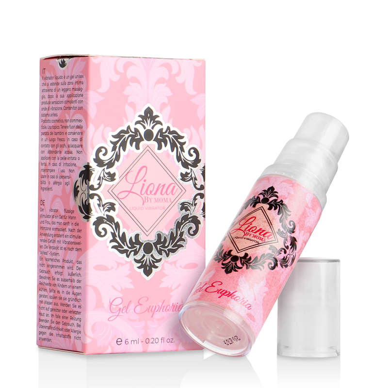 LIONA BY MOMA - LIQUID VIBRATOR EUPHORIA GEL 6 ML - NOCTURNA DESIRES