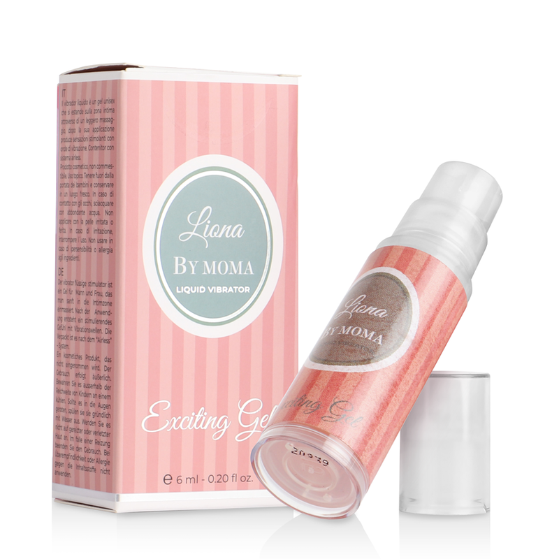 LIONA BY MOMA - LIQUID VIBRATOR EXCITING GEL 6 ML - NOCTURNA DESIRES