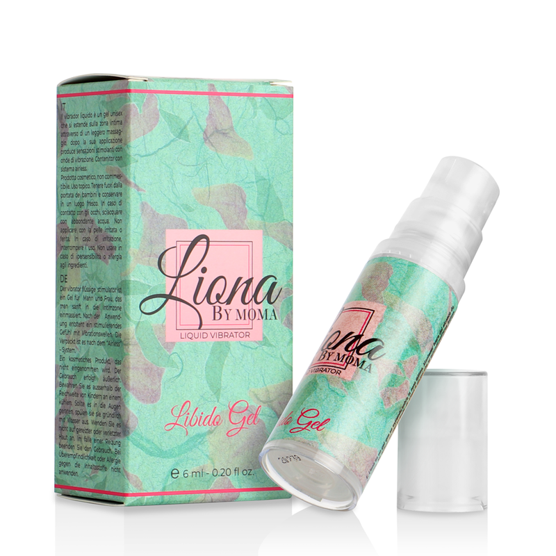 LIONA BY MOMA - LIQUID VIBRATOR LIBIDO GEL 6 ML - NOCTURNA DESIRES