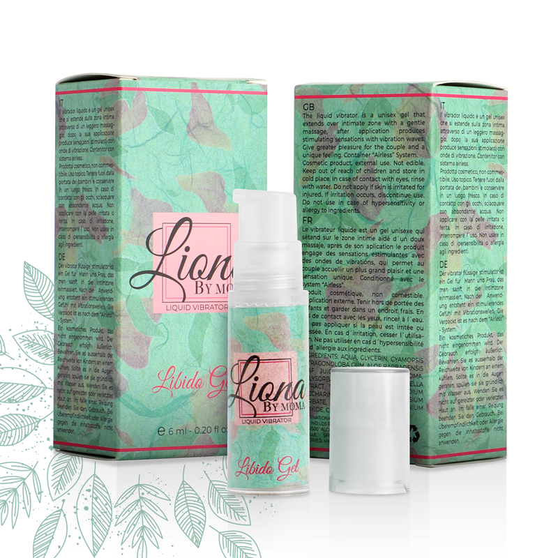 LIONA BY MOMA - LIQUID VIBRATOR LIBIDO GEL 6 ML - NOCTURNA DESIRES