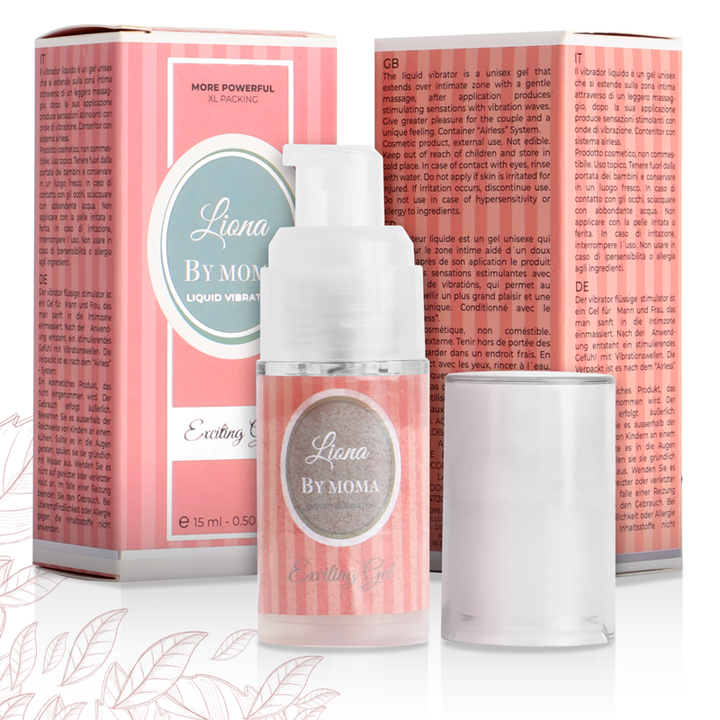 LIONA BY MOMA - LIQUID VIBRATOR EXCITING GEL15 ML - NOCTURNA DESIRES