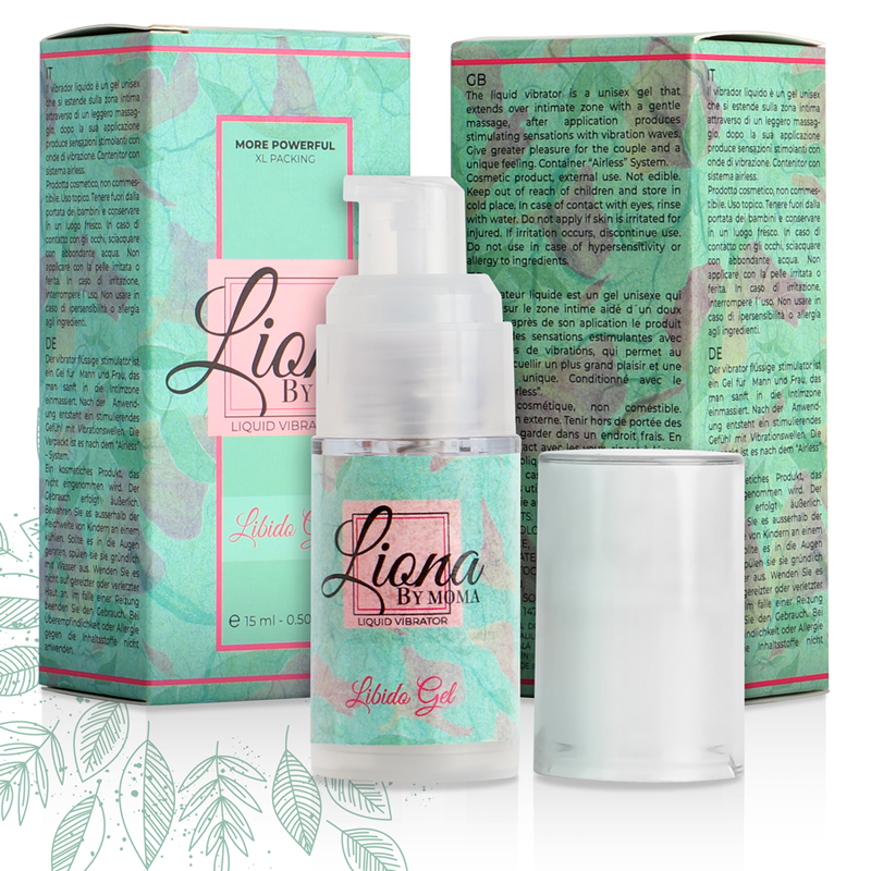 LIONA BY MOMA - LIQUID VIBRATOR LIBIDO GEL 15 ML - NOCTURNA DESIRES
