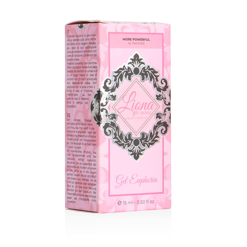 LIONA BY MOMA - LIQUID VIBRATOR EUPHORIA GEL 15 ML - NOCTURNA DESIRES