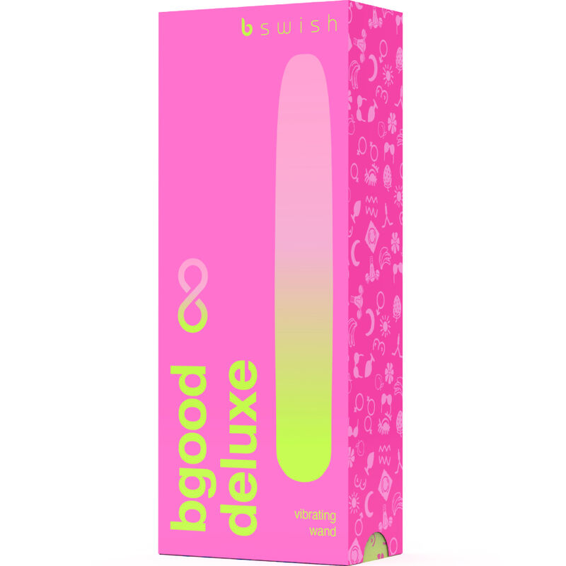 B SWISH - BGOOD INFINITE DELUXE RECHARGEABLE VIBRATOR PINK SILICONE - NOCTURNA DESIRES