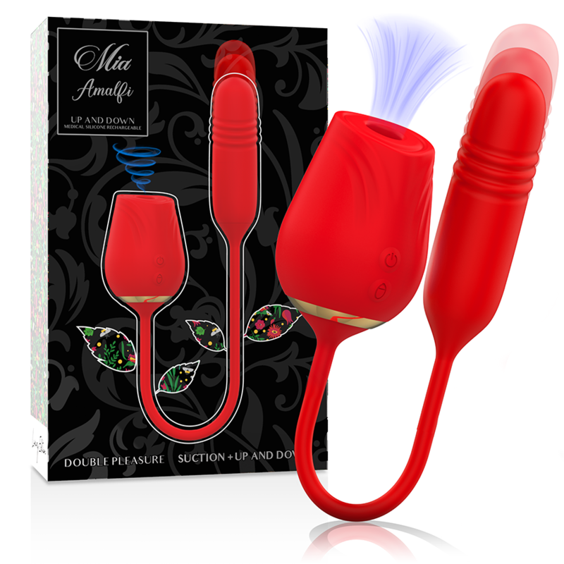 MIA - AMALFI DOUBLE PLEASURE SUCTION + UP AND DOWN - NOCTURNA DESIRES
