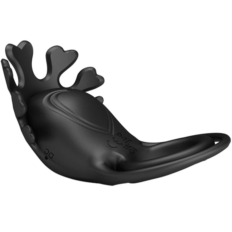 PRETTY LOVE - RUBEN VIBRATOR RING 7 VIBRATIONS BLACK SILICONE - NOCTURNA DESIRES