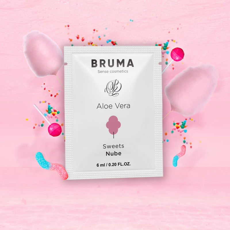 BRUMA - ALOE VERA SLIDING GEL SWEETS FLAVOR 6 ML - NOCTURNA DESIRES