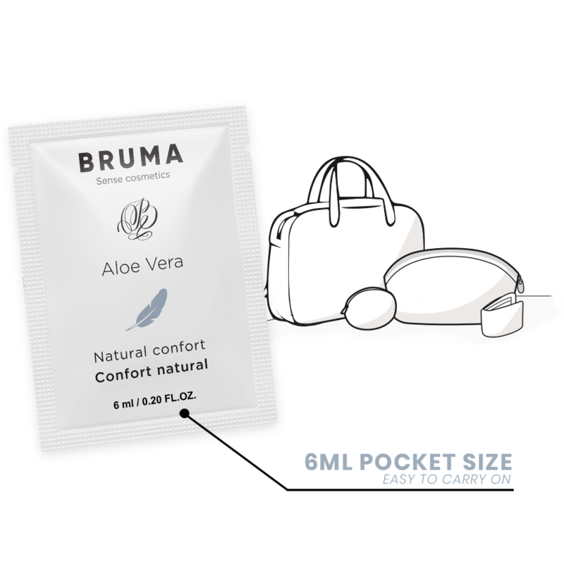 BRUMA - ALOE VERA SLIDING GEL NATURAL CONFORT 6 ML - NOCTURNA DESIRES