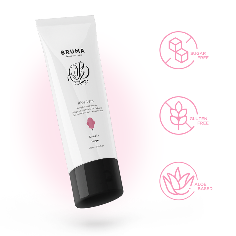 BRUMA - ALOE VERA SLIDING GEL SWEETS FLAVOR 100 ML - NOCTURNA DESIRES