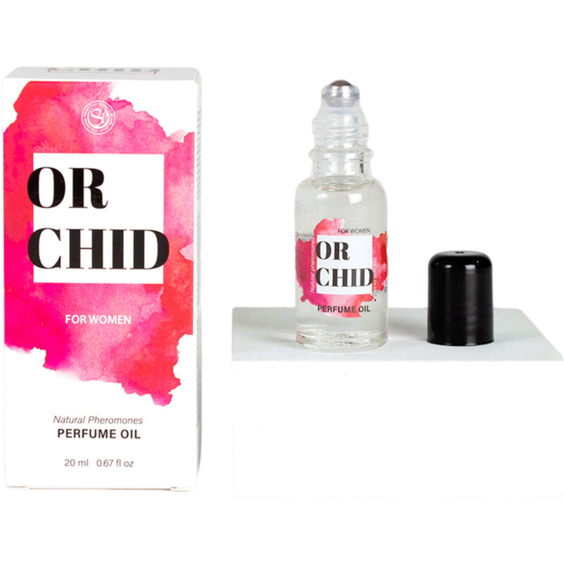 SECRETPLAY - ORCHID PERFUME IN OIL PHEROMONES WOMEN 20 ML - NOCTURNA DESIRES