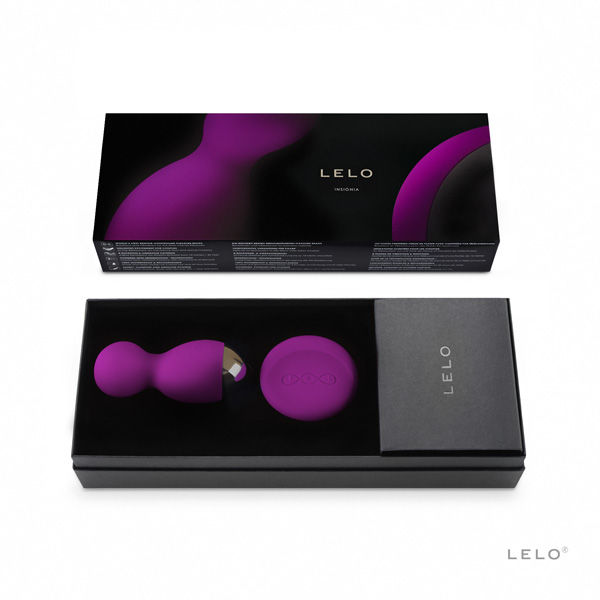 LELO - BADGE HULA BALLS PURPLE LELO NOCTURNA DESIRES