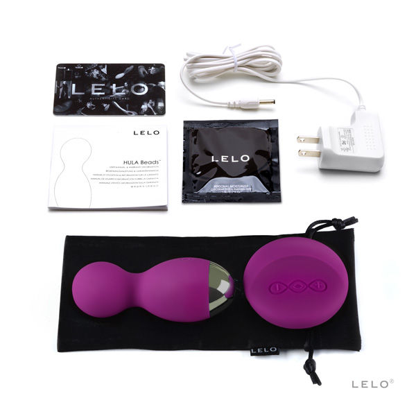 LELO - BADGE HULA BALLS PURPLE LELO NOCTURNA DESIRES