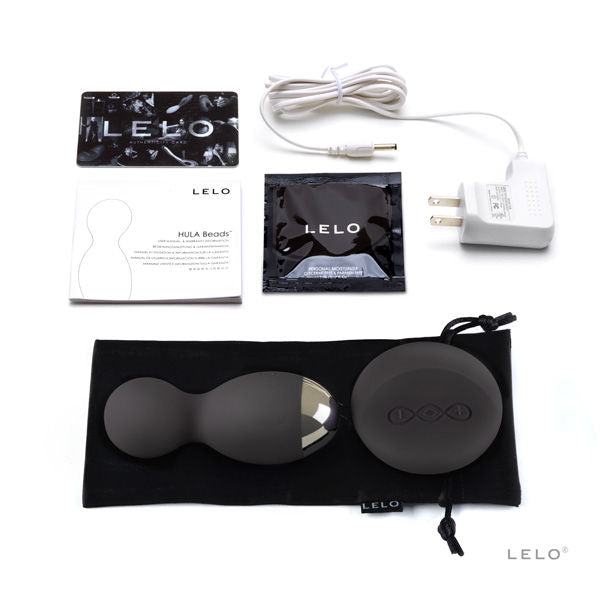 LELO - BADGE HULA BALLS BLACK - NOCTURNA DESIRES