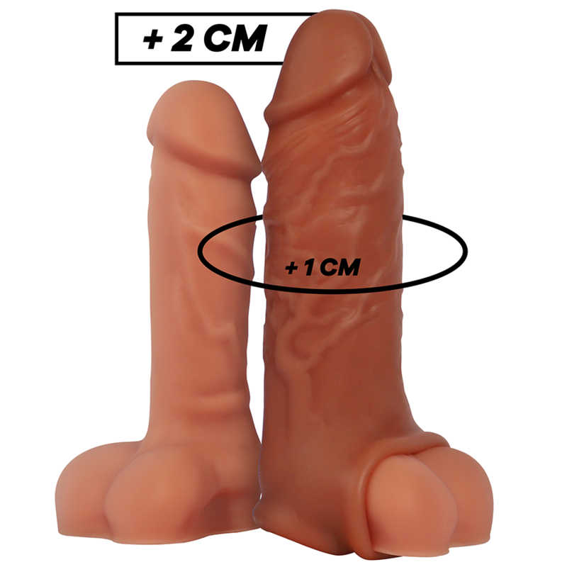 VIRILXL - LIQUID SILICONE V9 BROWN PENIS EXTENSION - NOCTURNA DESIRES