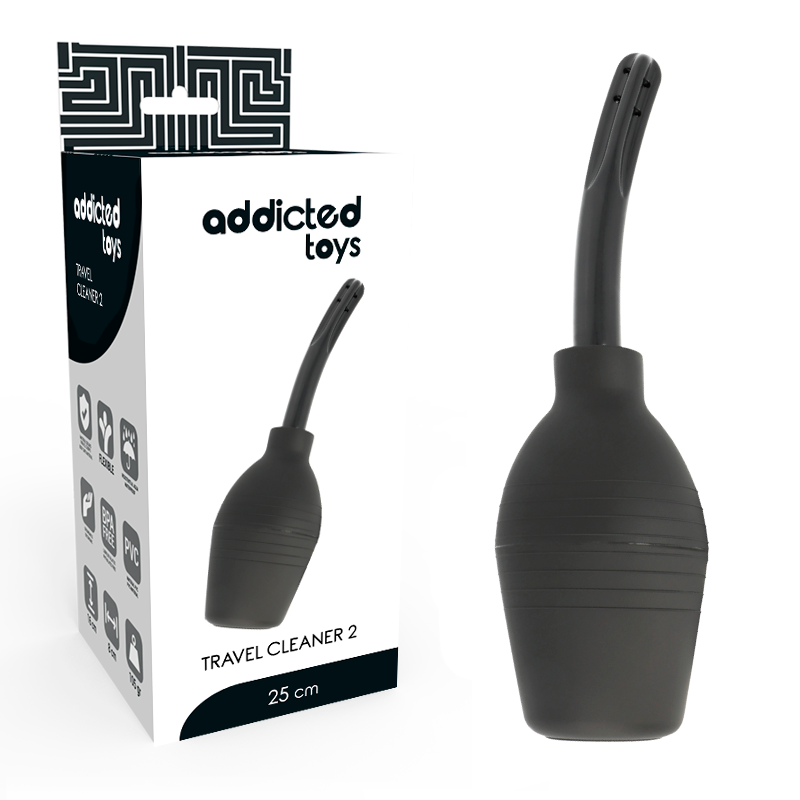 ADICCTED TOYS - SQUEEZE CLEAN BLACK - NOCTURNA DESIRES