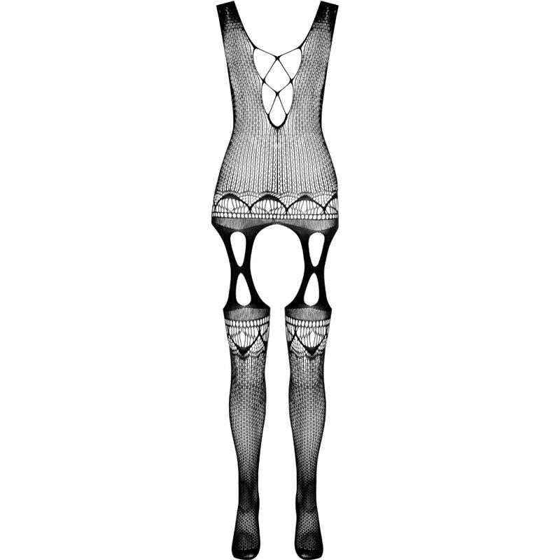 PASSION - BS099 BLACK BODYSTOCKING ONE SIZE - NOCTURNA DESIRES