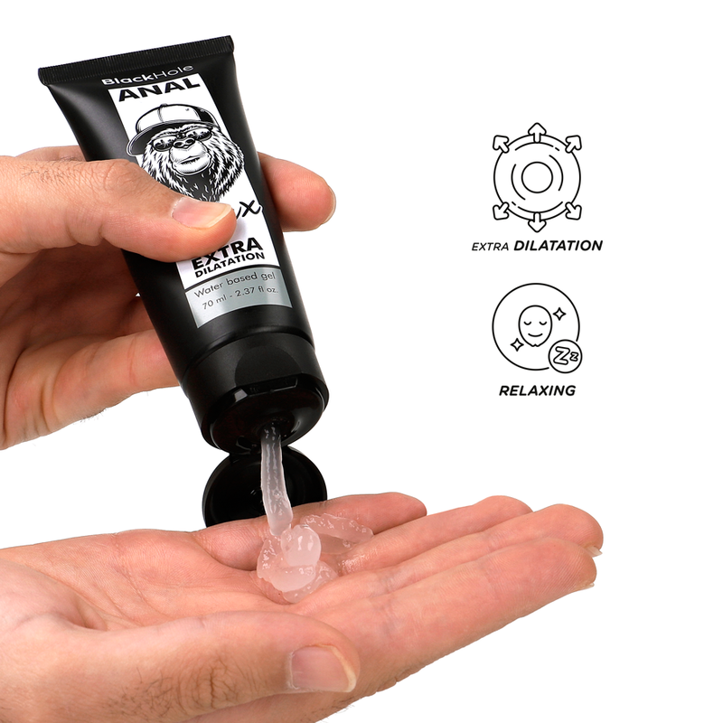 BLACK HOLE - WATER-BASED ANAL DILATION GEL 70 ML - NOCTURNA DESIRES