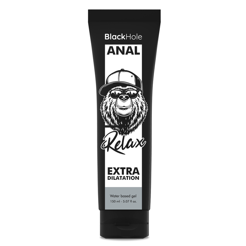BLACK HOLE - WATER BASE GEL ANAL DILATION 150 ML - NOCTURNA DESIRES