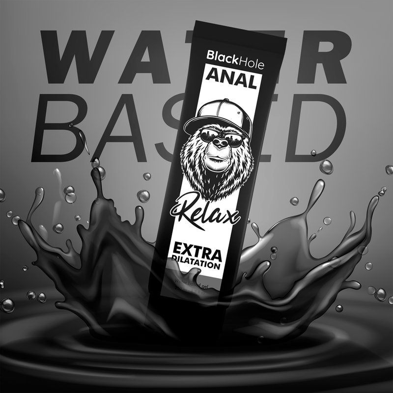 BLACK HOLE - WATER BASE GEL ANAL DILATION 250 ML - NOCTURNA DESIRES