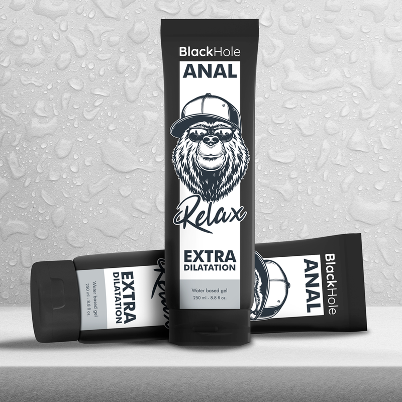BLACK HOLE - WATER BASE GEL ANAL DILATION 250 ML - NOCTURNA DESIRES