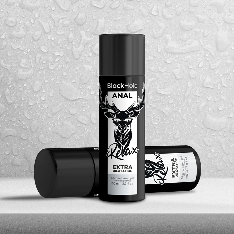 BLACK HOLE - GEL SILICONE BASE ANAL DILATION 100 ML - NOCTURNA DESIRES
