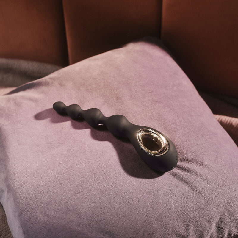 LELO - SORAYA BEADS BLACK ANAL MASSAGER - NOCTURNA DESIRES