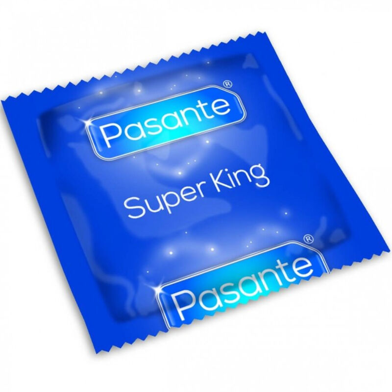 PASANTE - CONDOMS SIZE SUPER KING BAG 144 UNITS - NOCTURNA DESIRES