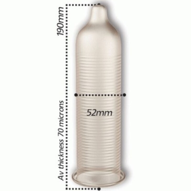 PASANTE - CONDOMS COOLING EFFECT BAG 144 UNITS - NOCTURNA DESIRES