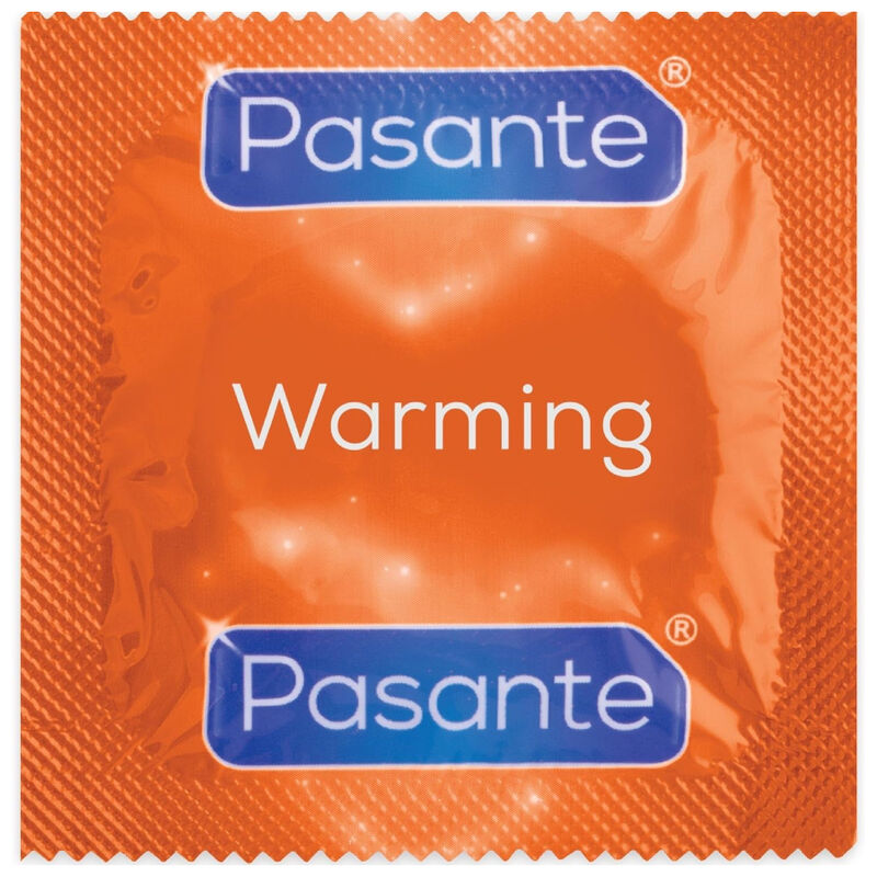 PASANTE - CONDOMS WARMING EFFECT BAG 144 UNITS - NOCTURNA DESIRES