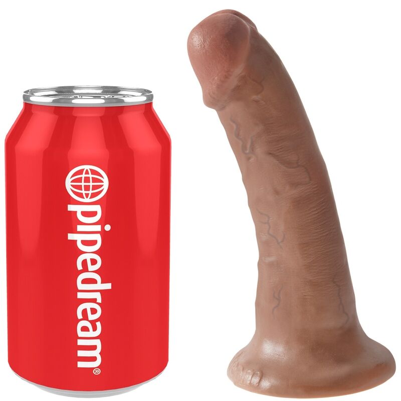 KING COCK - REALISTIC PENIS 15 CM CARAMEL - NOCTURNA DESIRES