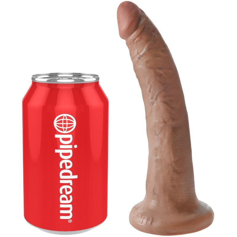 KING COCK - REALISTIC PENIS 17.5 CM CARAMEL - NOCTURNA DESIRES